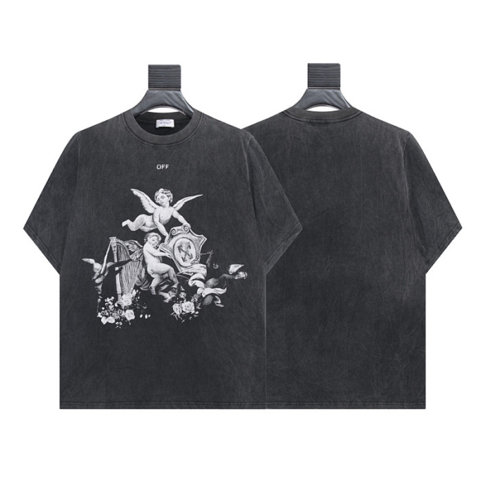 SMCL-2775 High Quality Off-white Retro Cotton Shirt