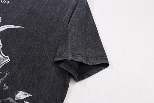 SMCL-2775 High Quality Off-white Retro Cotton Shirt