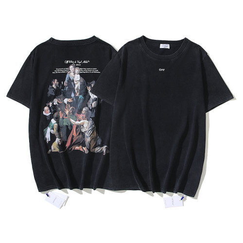 SMCL-2794 High Quality Off-white Retro Cotton Shirt