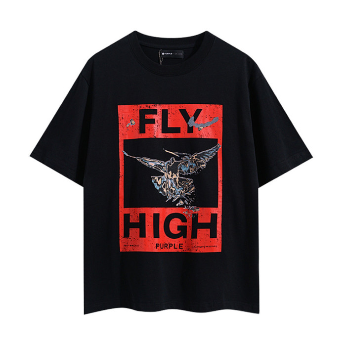 SMCL-2560 High Quality Purple Brand 240g Cotton Shirt