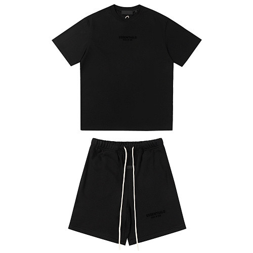 SMCL-2381 High Quality FOG Essentials Sport Shirt + Shorts Set
