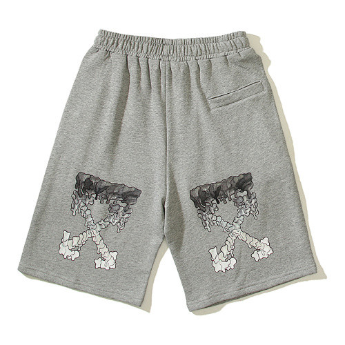 SMCL-2824 High Quality Off-white Cotton Shorts
