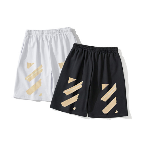 SMCL-2362 High Quality Off-white 360g Cotton Shorts