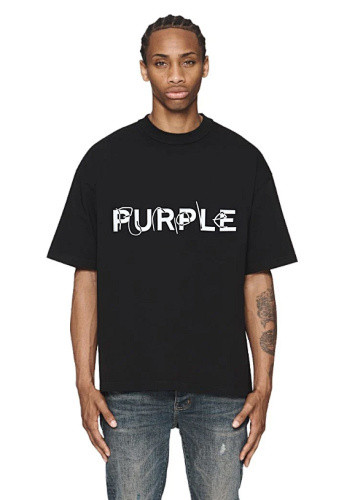 SMCL-2571 High Quality Purple Brand 240g Cotton Shirt