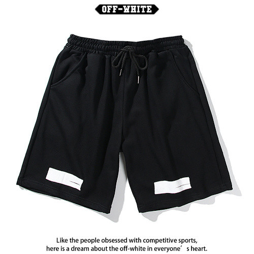 SMCL-2464 High Quality Off-white Cotton Shorts