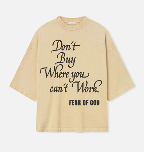 SMCL-2473 High Quality FOG Essentials 230g Cotton Shirt