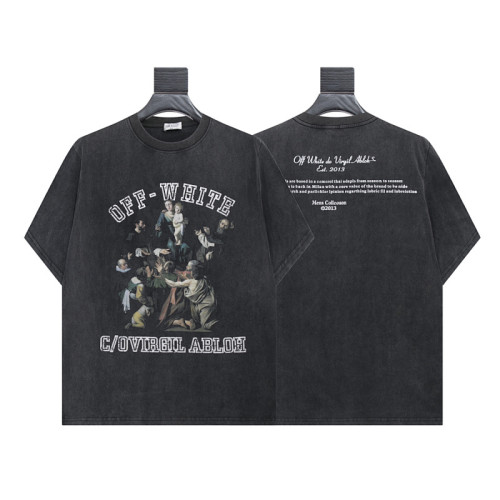 SMCL-2774 High Quality Off-white Retro Cotton Shirt
