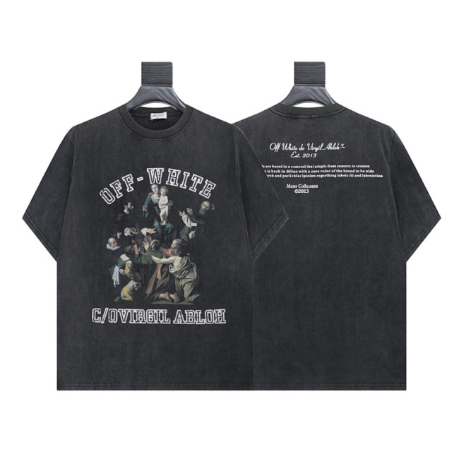 SMCL-2774 High Quality Off-white Retro Cotton Shirt