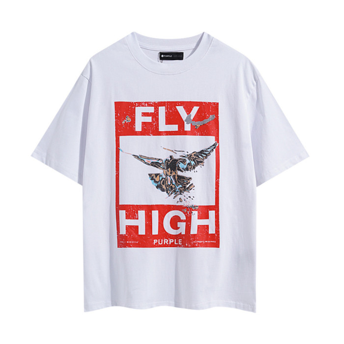 SMCL-2560 High Quality Purple Brand 240g Cotton Shirt