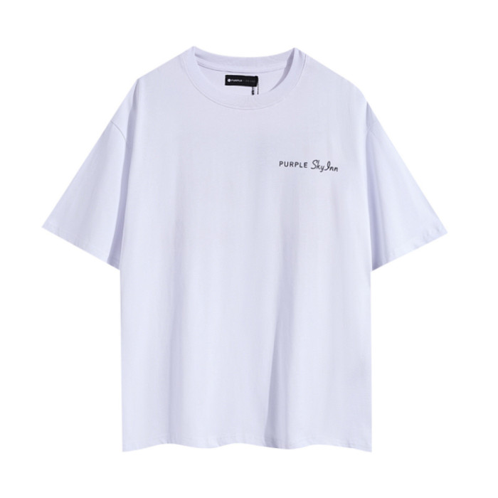 SMCL-2563 High Quality Purple Brand 240g Cotton Shirt
