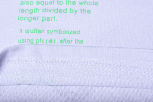 SMCL-2361 High Quality Off-white 360g Cotton Shorts