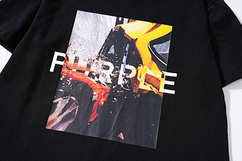 SMCL-2559 High Quality Purple Brand 240g Cotton Shirt