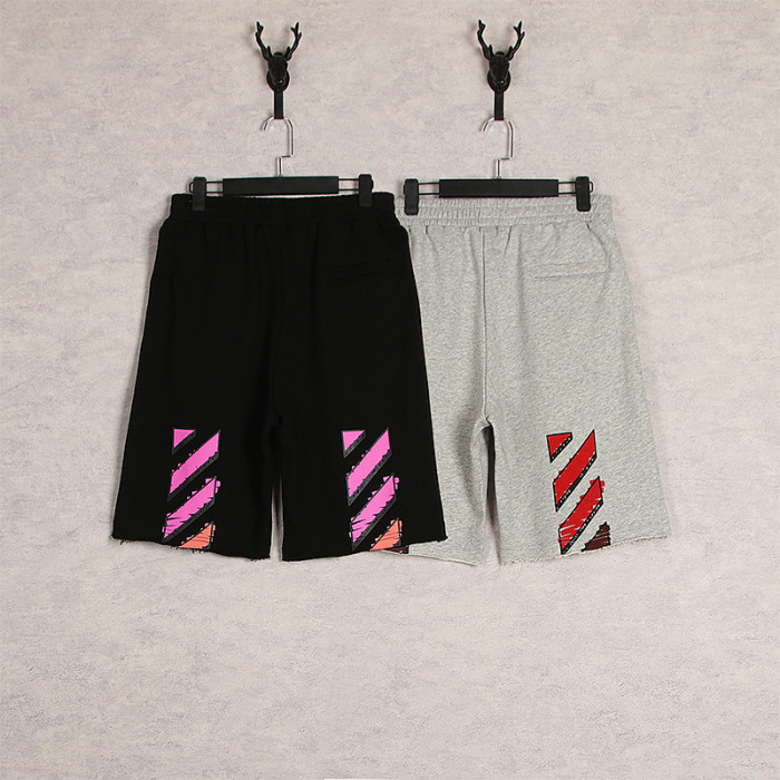 SMCL-2856 High Quality Off-white Cotton Shorts