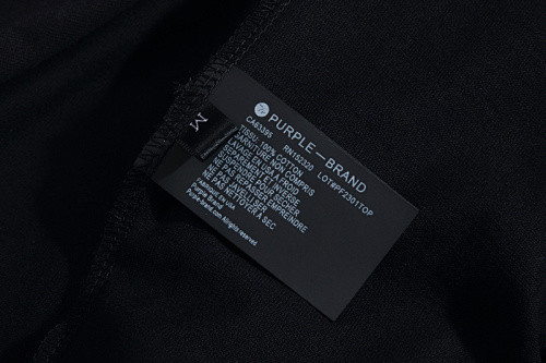 SMCL-2570 High Quality Purple Brand 240g Cotton Shirt