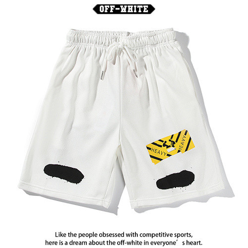SMCL-2462 High Quality Off-white Cotton Shorts