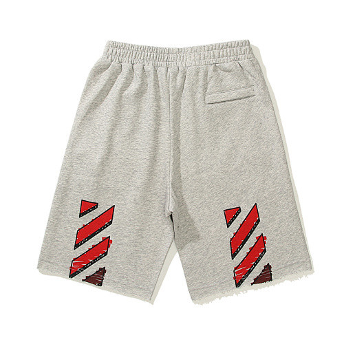 SMCL-2856 High Quality Off-white Cotton Shorts