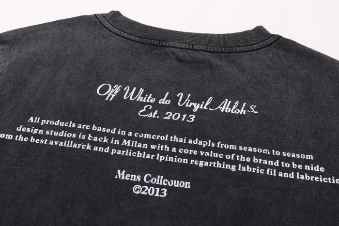SMCL-2774 High Quality Off-white Retro Cotton Shirt