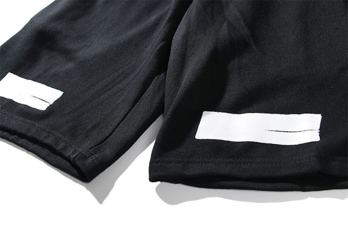 SMCL-2464 High Quality Off-white Cotton Shorts
