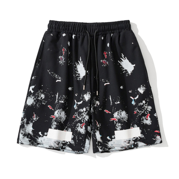 SMCL-2363 High Quality Off-white 360g Cotton Shorts