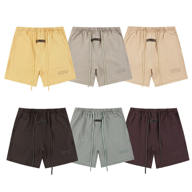 SMCL-2501 High Quality FOG Essentials Cotton Sport Shorts