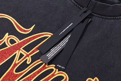 SMCL-2752 High Quality Amiri Retro Cotton Shirt