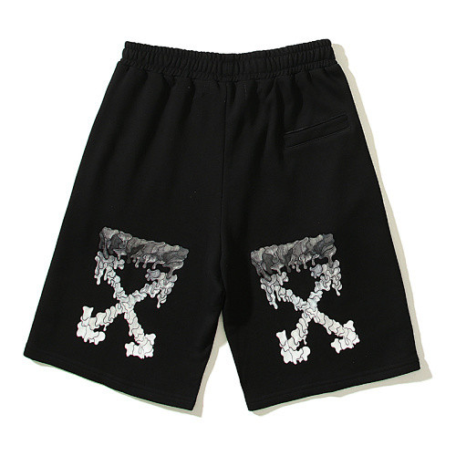 SMCL-2824 High Quality Off-white Cotton Shorts