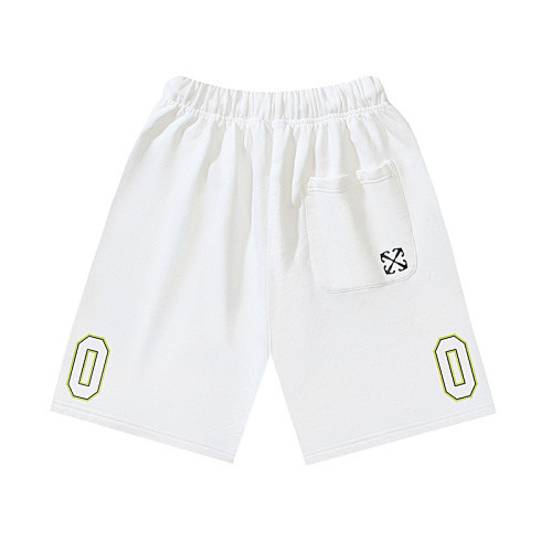 SMCL-2934 High Quality Off-white 450g Cotton Shorts