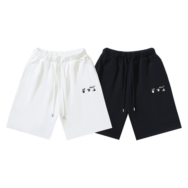SMCL-2949 High Quality Off-white 450g Cotton Shorts