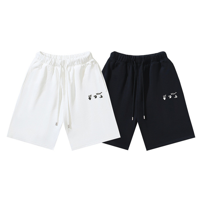 SMCL-2949 High Quality Off-white 450g Cotton Shorts