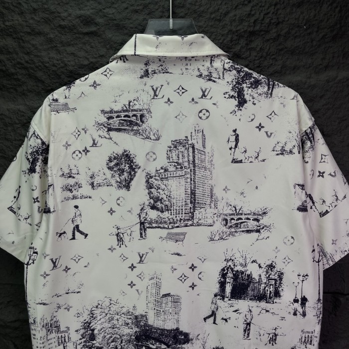 SMCL-3410 High Quality Louis Vuitton Cotton Shirt