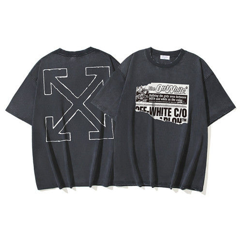 SMCL-2961 High Quality Off-white Retro 280g Cotton Shirt