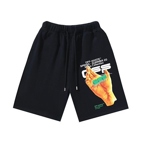SMCL-2944 High Quality Off-white 450g Cotton Shorts