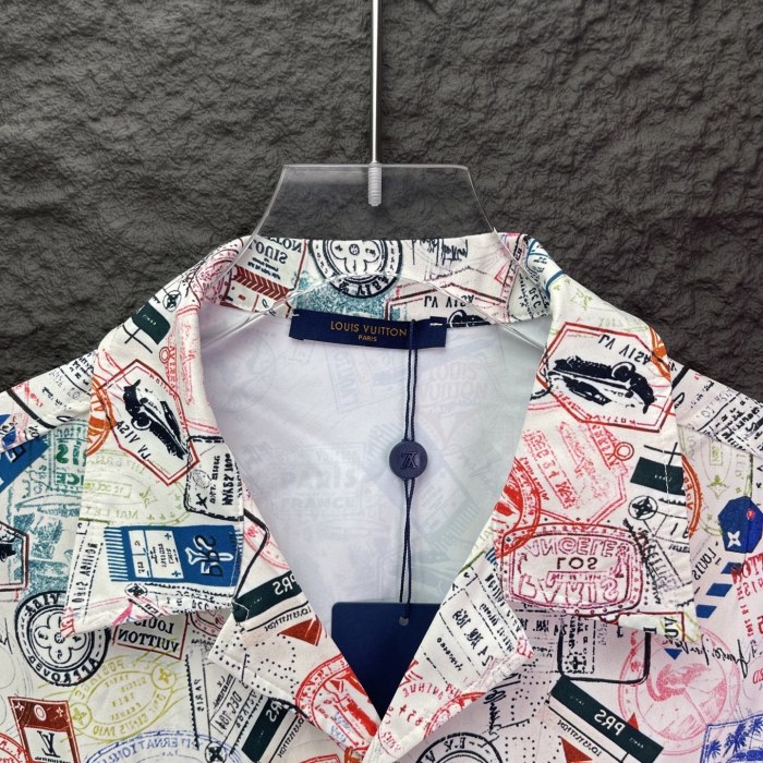 SMCL-3407 High Quality Louis Vuitton Cotton Shirt