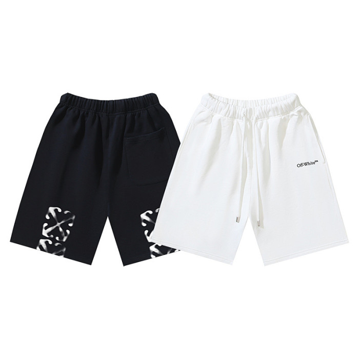 SMCL-2942 High Quality Off-white 450g Cotton Shorts
