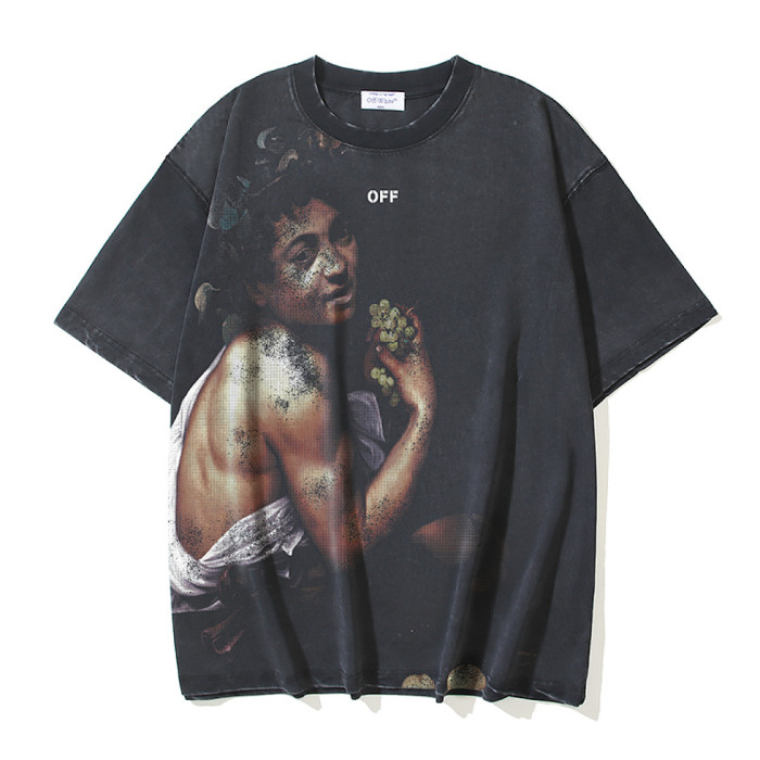 SMCL-3013 High Quality Off-white Retro 280g Cotton Shirt