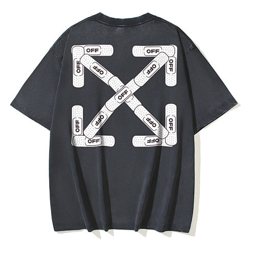 SMCL-2967 High Quality Off-white Retro 280g Cotton Shirt