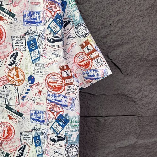 SMCL-3407 High Quality Louis Vuitton Cotton Shirt