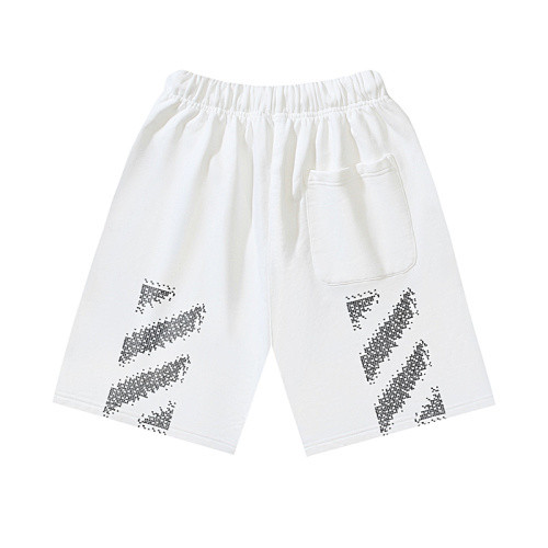 SMCL-2940 High Quality Off-white 450g Cotton Shorts