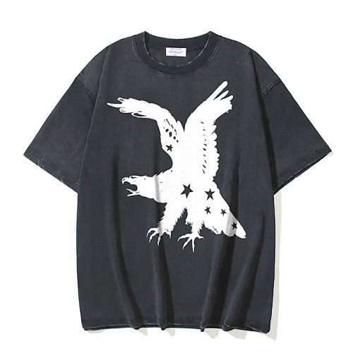 SMCL-2966 High Quality Off-white Retro 280g Cotton Shirt