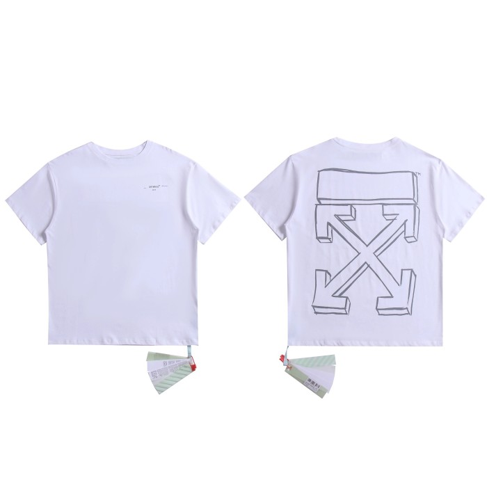 High Quality Off-white 260g Cotton Shirt