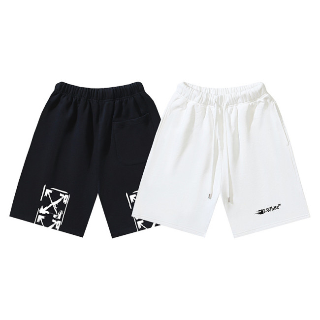 SMCL-2925 High Quality Off-white 450g Cotton Shorts