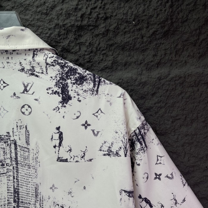 SMCL-3410 High Quality Louis Vuitton Cotton Shirt