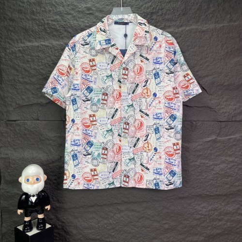 SMCL-3407 High Quality Louis Vuitton Cotton Shirt