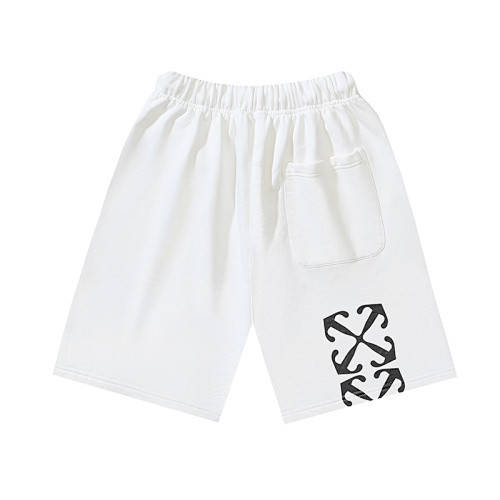 SMCL-2936 High Quality Off-white 450g Cotton Shorts