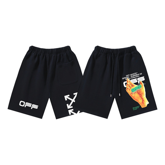 SMCL-2944 High Quality Off-white 450g Cotton Shorts