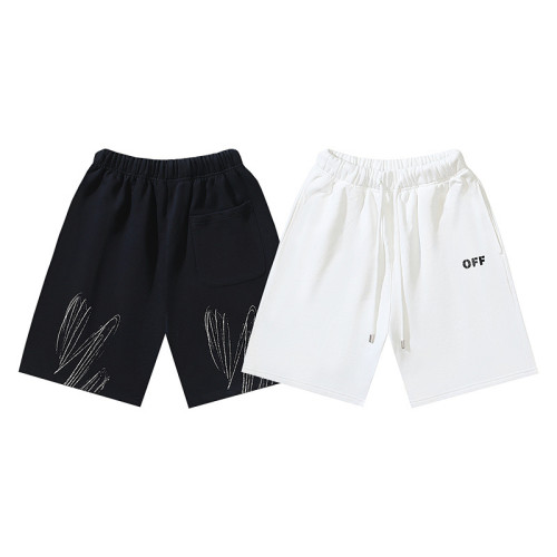 SMCL-2954 High Quality Off-white 450g Cotton Shorts
