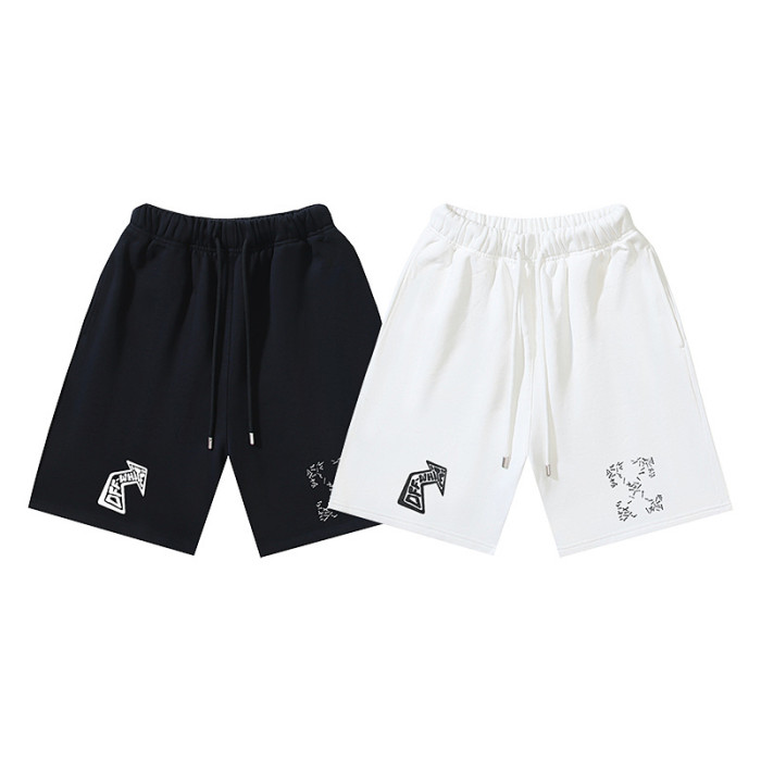 SMCL-2926 High Quality Off-white 450g Cotton Shorts