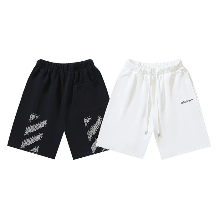 SMCL-2940 High Quality Off-white 450g Cotton Shorts