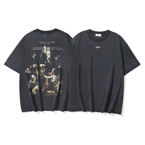 SMCL-3055 High Quality Off-white Retro 280g Cotton Shirt