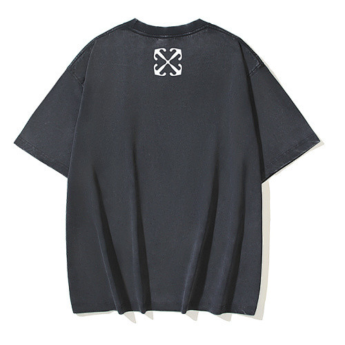 SMCL-3052 High Quality Off-white Retro 280g Cotton Shirt